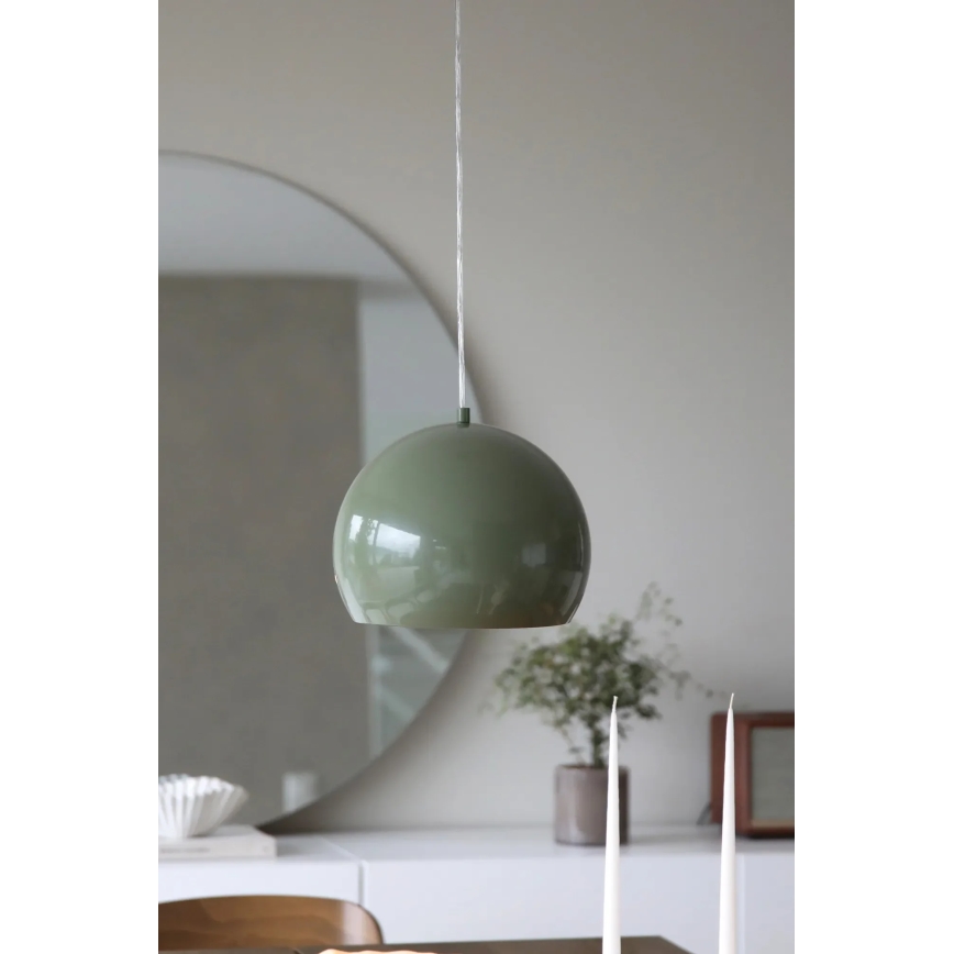 Markslöjd 108988 - Zsinóros függőlámpa POP 1xE27/40W/230V átmérő 28 cm zöld
