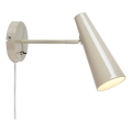 Markslöjd 108992 - PEAK fali lámpa 1xE14/40W/230V szürke