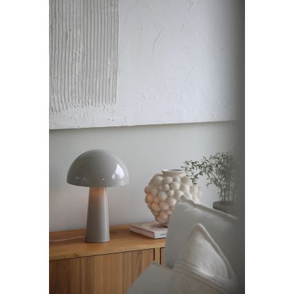 Markslöjd 108993 - Asztali lámpa MANTAR 1xE14/40W/230V szürke