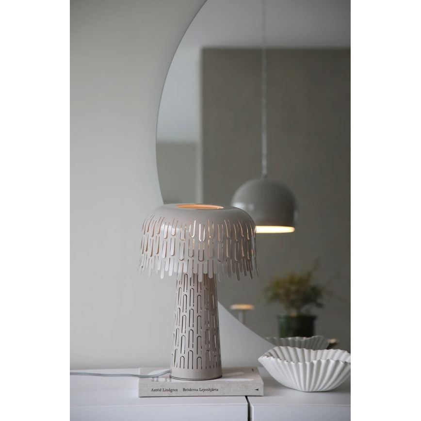 Markslöjd 109005 - Asztali lámpa VERBERA 1xE14/40W/230V szürke
