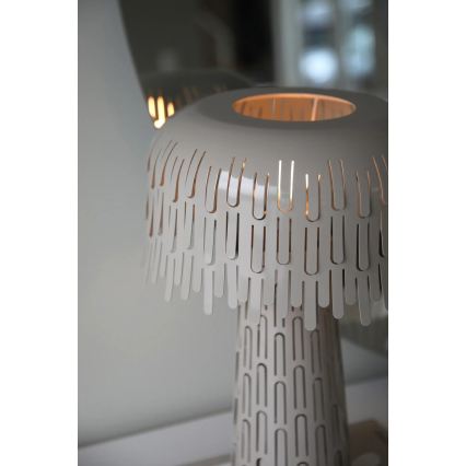 Markslöjd 109005 - Asztali lámpa VERBERA 1xE14/40W/230V szürke