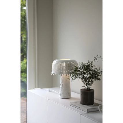 Markslöjd 109006 - VERBERA asztali lámpa 1xE14/40W/230V, fehér