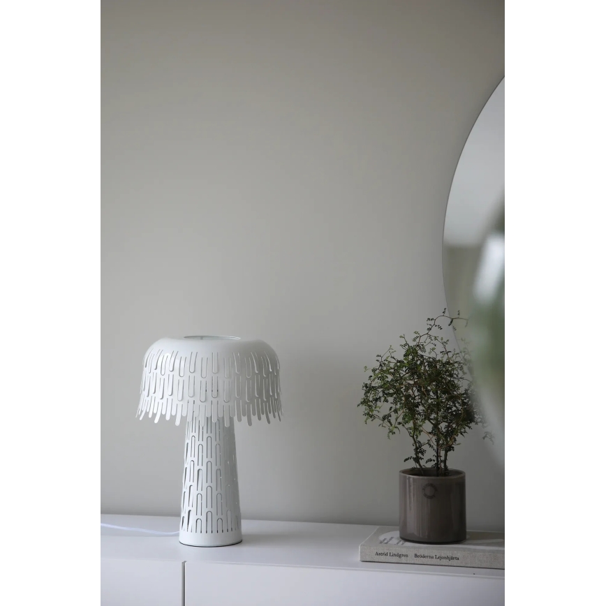 Markslöjd 109006 - VERBERA asztali lámpa 1xE14/40W/230V, fehér