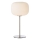 Markslöjd 109007 - Asztali lámpa SOBER 1xE27/40W/230V fehér/matt króm
