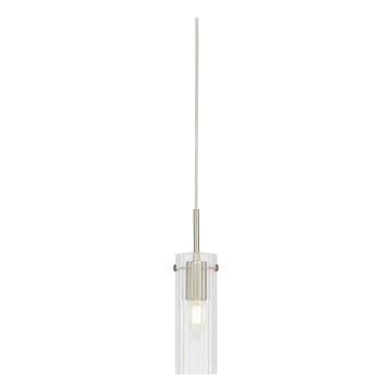 Markslöjd 109013 - Kábeles függőlámpa TIBIA 1xE14/40W/230V átlátszó/sárgaréz