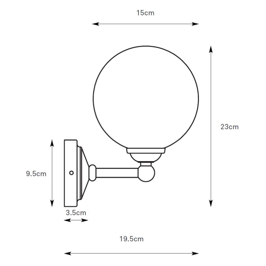 Markslöjd 109022 - TROPEA fali lámpa 1xG9/20W/230V fényes króm