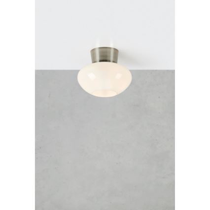 Markslöjd 109025 - Mennyezeti lámpa MALAGA 1xE27/40W/230V, átmérő 25 cm, matt króm