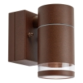 Markslöjd 109102 - dimmelhető kültéri fali lámpatest LUNO LED/4,9W/230V IP65 barna