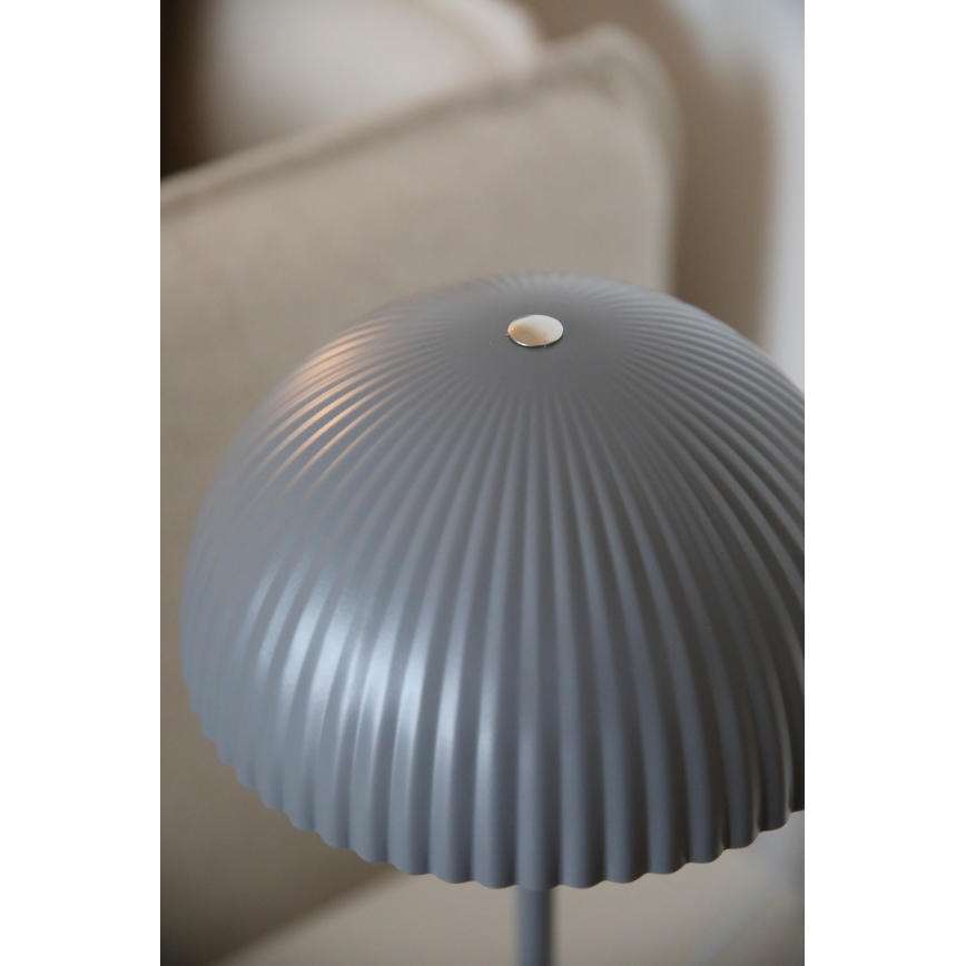 Markslöjd 109139 - Asztali lámpa ZIN 2xG9/20W/230V szürke