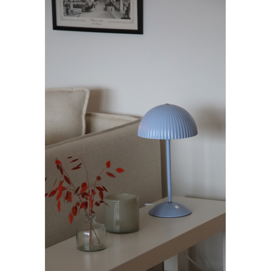 Markslöjd 109140 - Asztali lámpa ZIN 2xG9/20W/230V kék