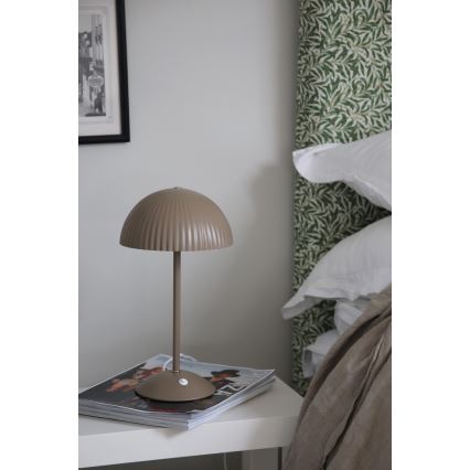 Markslöjd 109141 - Asztali lámpa ZIN 2xG9/20W/230V bézs