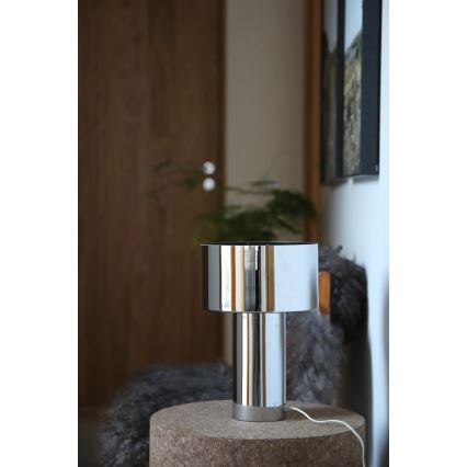 Markslöjd 109144 - Asztali lámpa CORIN 1xE27/60W/230V fényes króm