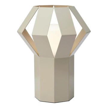 Markslöjd 109147 - Asztali lámpa OCTA 1xE27/60W/230V krémszínű