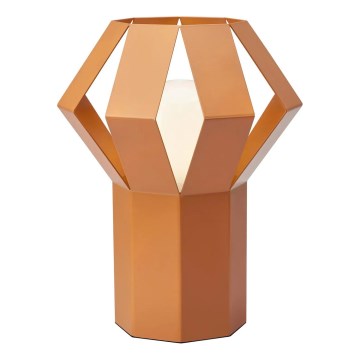 Markslöjd 109149 - Asztali lámpa OCTA 1xE27/60W/230V narancssárga