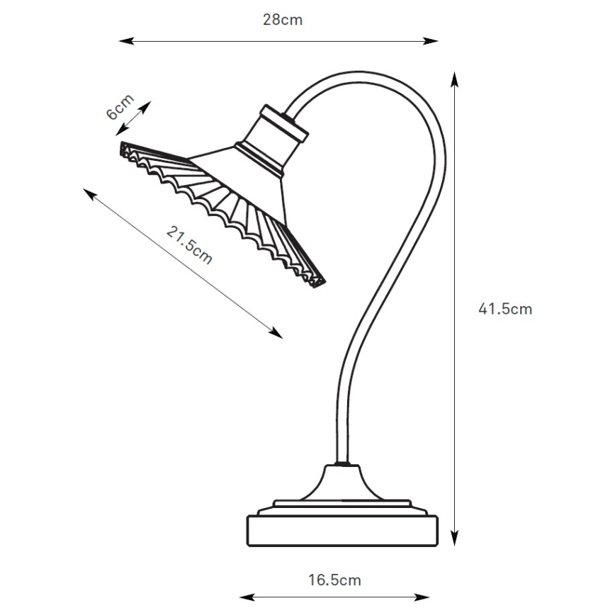 Markslöjd 109151 - Asztali lámpa NOVIA 1xE27/60W/230V fekete/füstszürke