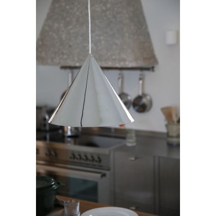 Markslöjd 109163 - Függőlámpa kábellel TIP 1xE27/60W/230V Ø 37,5 cm fényes króm