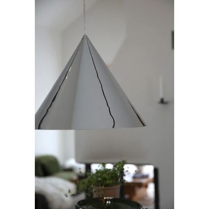 Markslöjd 109163 - Függőlámpa kábellel TIP 1xE27/60W/230V Ø 37,5 cm fényes króm