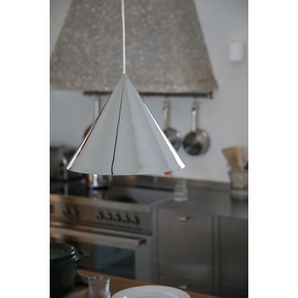 Markslöjd 109163 - Zsinóros függeszték TIP 1xE27/60W/230V fényes króm