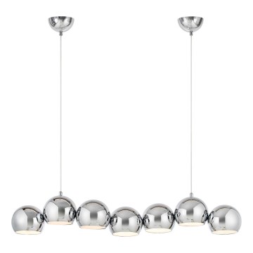 Markslöjd 109168 - CUPOLO kábeles csillár 7xE14/40W/230V fényes króm