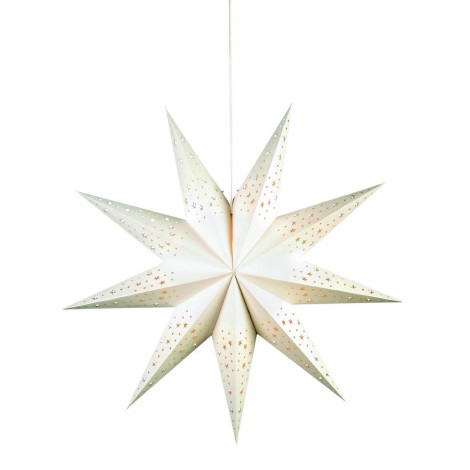 Markslöjd 700320 - Karácsonyi dekoráció SOLVALLA 1xE14/25W/230V fehér 75 cm