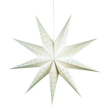 Markslöjd 700321 - Karácsonyi dekoráció SOLVALLA 1xE14/25W/230V fehér 100 cm