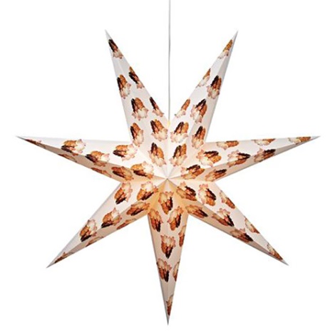 Markslöjd 703115 - Karácsonyi dekor MINNA 1xE14/25W/230V csillag 75 cm