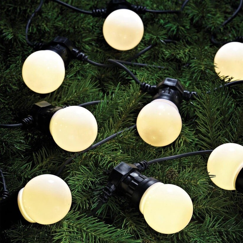 Markslöjd 703180 - LED Karácsonyi kültéri lánc DAKKE 10xLED/3,6W/230/24V IP44 750 cm