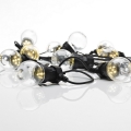 Markslöjd 703181 - LED Kültéri karácsonyi lánc DAKKE 10xLED/3,6W/230V IP44 750 cm