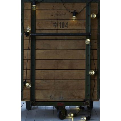 Markslöjd 703181 - LED Kültéri karácsonyi lánc DAKKE 10xLED/3,6W/230V IP44 750 cm