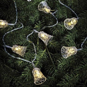 Markslöjd 703237 - LED karácsonyi fényfüzér BELL 10×LED 2,1 m