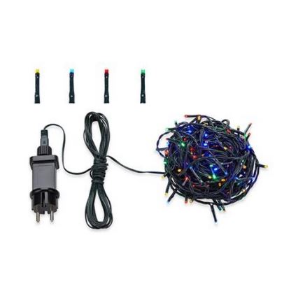 Markslöjd 703358 - Kültéri LED-füzér SKEN 80xLED 13 m IP44 többszínű