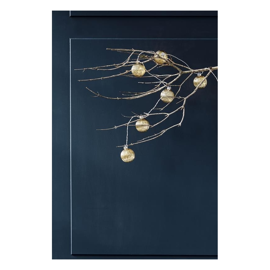 Markslöjd 703781 - LED Karácsonyi fényfüzér BIGSOLO 10xLED/3xAA 1,65m meleg fehér