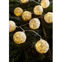 Markslöjd 703901 - Karácsonyi dekor SIA LED/0,06W/3xAA 150cm