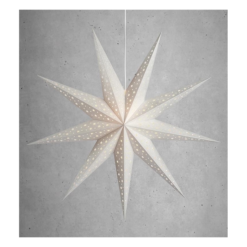 Markslöjd 704418 - Karácsonyi dekoráció SOLVALLA 1xE14/25W/230V ezüst 100 cm