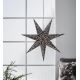 Markslöjd 704877 - Karácsonyi dekoráció KARLA 1xE14/25W/230V fekete 75 cm