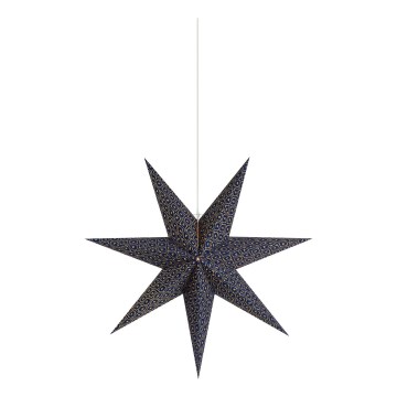 Markslöjd 705317 - Karácsonyi dekoráció BAROQUE 1xE14/25W/230V átmérő 75 cm kék