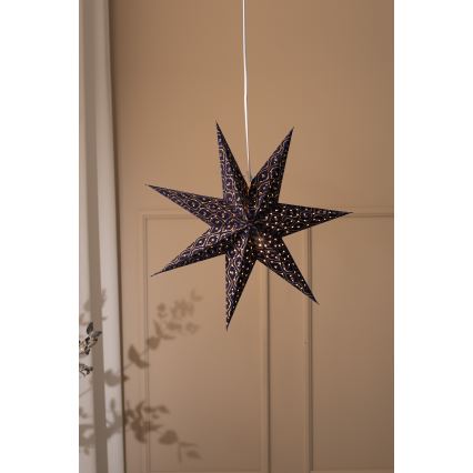 Markslöjd 705317 - Karácsonyi dekoráció BAROQUE 1xE14/25W/230V átmérő 75 cm kék