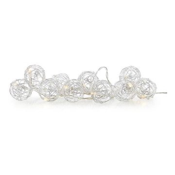 Markslöjd 705442 - LED dekorációs fényfüzér ZOO 10xLED/2xAA 1,6m meleg fehér