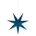Markslöjd 705487 - Karácsonyi dekoráció VELOURS 1xE14/6W/230V 75 cm kék