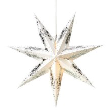 Markslöjd 705549 - Karácsonyi dekoráció TILDE 1xE14/25W/230V á. 45 cm fehér/fekete