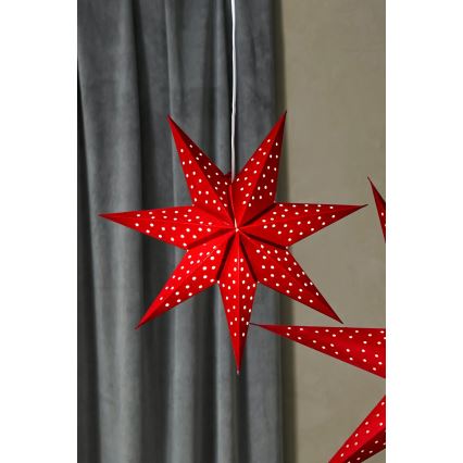 Markslöjd 705608 - LED karácsonyi dekoráció BLINK LED/0,2 W/3xAA átm. 45 cm piros