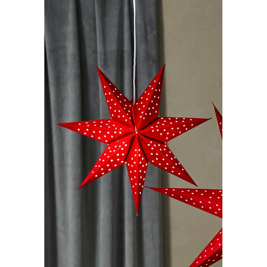 Markslöjd 705608 - LED karácsonyi dekoráció BLINK LED/0,2 W/3xAA átm. 45 cm piros