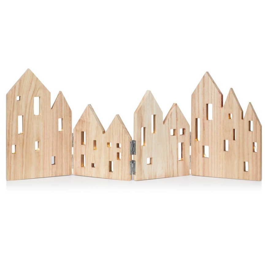 Markslöjd 705742 - LED karácsonyi dekoráció VIEW LED/0,9W/3V fa