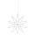 Markslöjd 705750 - LED Karácsonyi dekoráció GLEAM LED/0,6W/3xAA ezüst