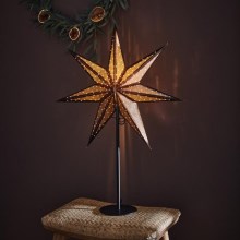 Markslöjd 705796 - Karácsonyi dekoráció GLITTER 1xE14/25W/230V 65 cm bronz/fekete