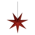 Markslöjd 705807 - Karácsonyi dekoráció EMBLA 1xE14/6W/230V átm. 45 cm barna