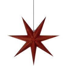 Markslöjd 705808 - Karácsonyi dekoráció EMBLA 1xE14/25W/230V átm. 75 cm piros
