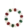 Markslöjd 705815 - LED Karácsonyi dekoráció TUBBY LED/0,6W/3xAA fehér/zöld/piros