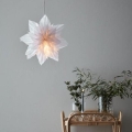 Markslöjd 705836 - Karácsonyi dekoráció NEELA 1xE14/25W/230V Ø 43 cm fehér