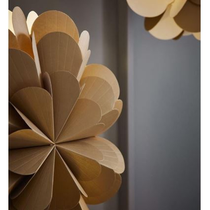 Markslöjd 705950 - Karácsonyi dekoráció MARAVILLA 1xE14/25W/230V 68 cm arany/fekete